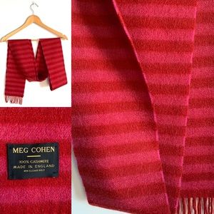 Meg Cohen Cashmere Skinny Scarf. Beautiful scarf.
